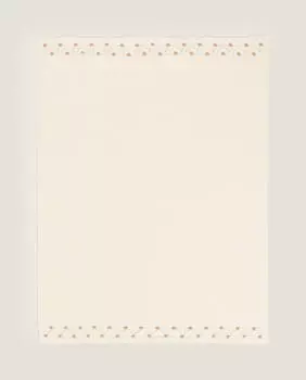Одеяло Zara Home Knit With Border, экрю