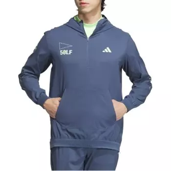 Одежда Куртка Мужская Синяя Adidas, синий