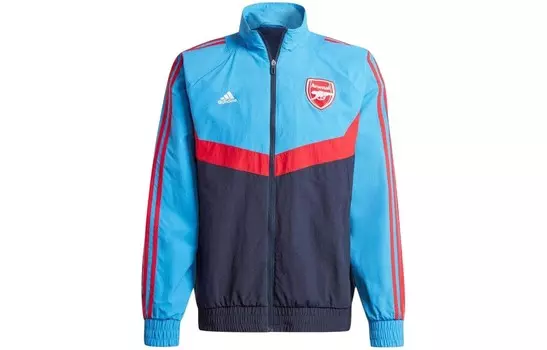 Одежда Куртка Мужская Синяя Adidas, синий
