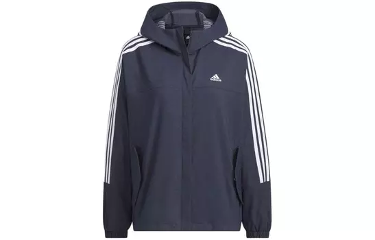 Одежда Куртка женская синяя Adidas