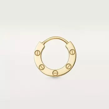 Одиночная серьга Cartier Love, золото
