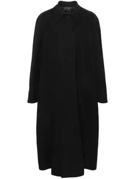 Однобортное пальто Balenciaga, черный