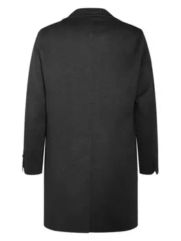 Однобортное пальто Canali, серый