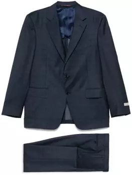 Однобортный костюм Canali, синий