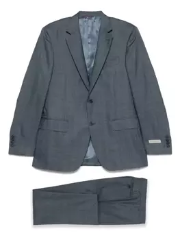 Однобортный костюм Canali, синий
