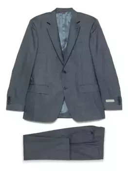 Однобортный костюм Canali, синий
