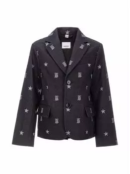 Однобортный пиджак Burberry