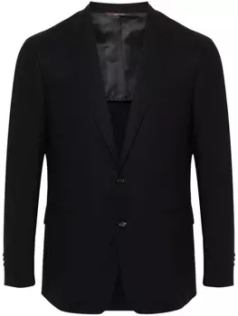 Однобортный пиджак Canali, синий