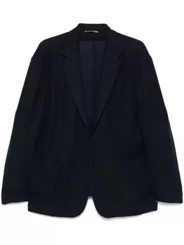 Однобортный пиджак Canali, синий