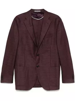 Однобортный пиджак Corneliani, красный