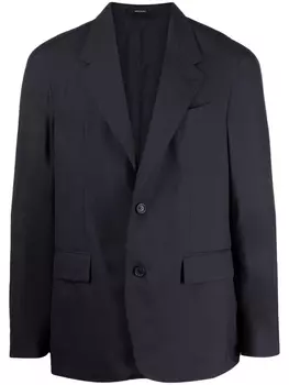 Однобортный пиджак Dunhill, синий