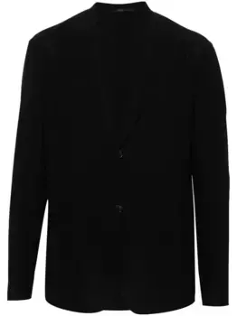 Однобортный пиджак GIORGIO ARMANI, синий