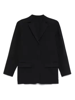 Однобортный пиджак MAX MARA, черный