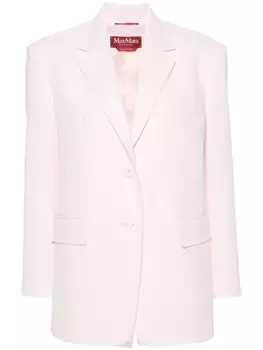 Однобортный пиджак Max Mara, розовый