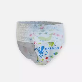 Одноразовые подгузники для плавания Decathlon 6–10 кг Nabaiji, белый