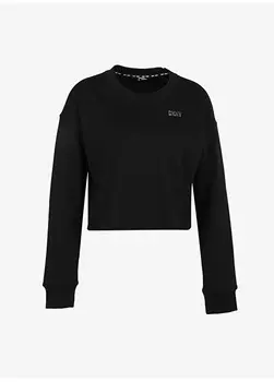 Однотонная разноцветная женская толстовка с круглым вырезом Dkny Jeans