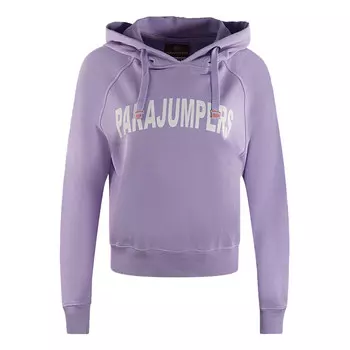 Однотонная укороченная толстовка с капюшоном Parajumpers, фиолетовый