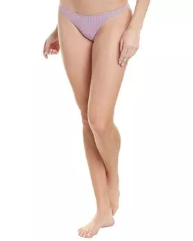 Однотонные и полосатые плавки Ванесса Solid & Striped, фиолетовый