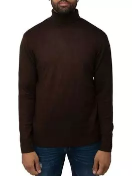 Однотонный свитер с высоким воротником X Ray, цвет Dark Brown