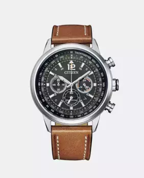 Off Collection CA4470-15X Мужские часы со стальным хронографом Citizen, серебряный