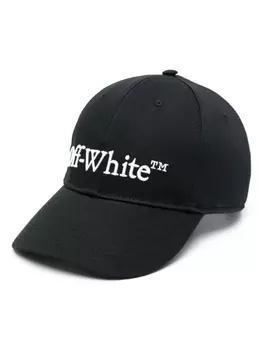 Off-White бейсболка Drill Logo, черный