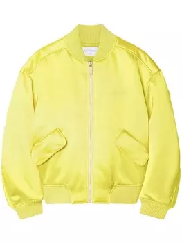 Off-White бомбер H Duchesse, желтый