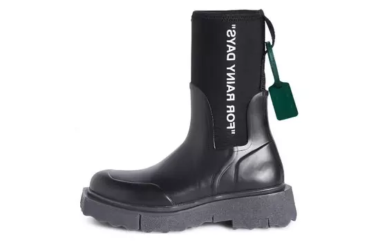 OFF-WHITE Ботильоны Женские, Black