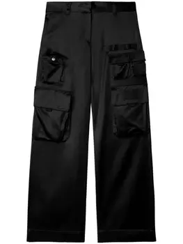 Off-White брюки карго Toybox, черный
