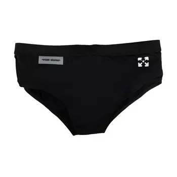 Off-White For Swim Плавки Черные