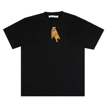 Off-White Футболка Pascal Skeleton Черная