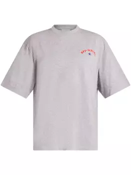 Off-White футболка с логотипом