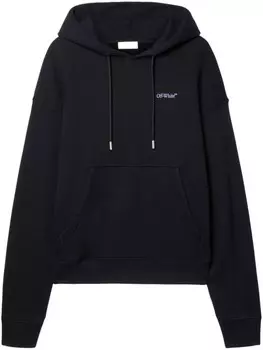 Off-White худи Barber Arrow, черный