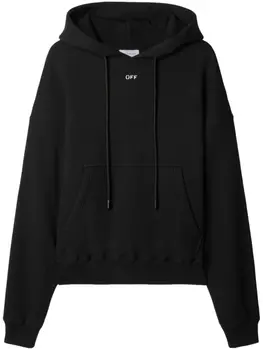 Off-White худи Off Stamp, черный