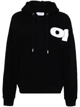 Off-White худи Shared Logo, черный