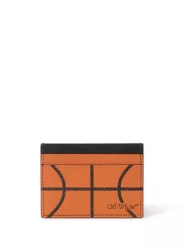 Off-White картхолдер Basketball Simple, оранжевый