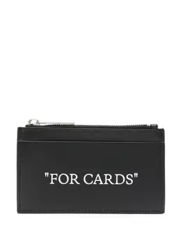Off-White картхолдер For Cards, черный