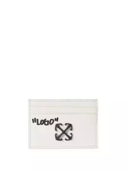 Off-White картхолдер Jitney Quote, белый