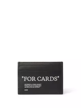 Off-White картхолдер Quote Bookish X-Ray, черный