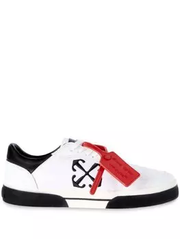 Off-White кеды Low Vulcanized из канваса, белый