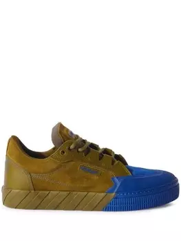 Off-White кеды Vulcanized 779, зеленый