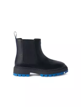Off-White Kids ботинки челси, черный
