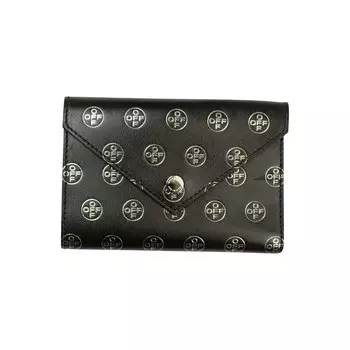 Off-White Кошелек Off Cross, Черный