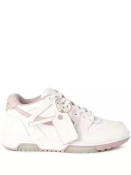 Кроссовки Off-White Out Of Office Ooo, белый/светло-розовый