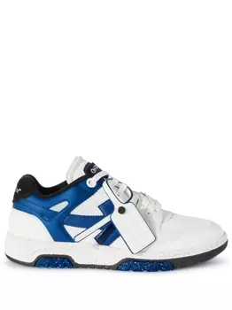 Off-White кроссовки Slim Out Of Office в стиле колор-блок, белый