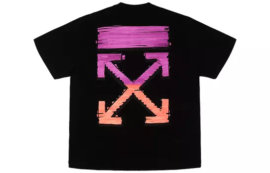 Off-White Мужская футболка, черный