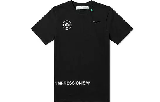 Футболка мужская Off-White Over, черный