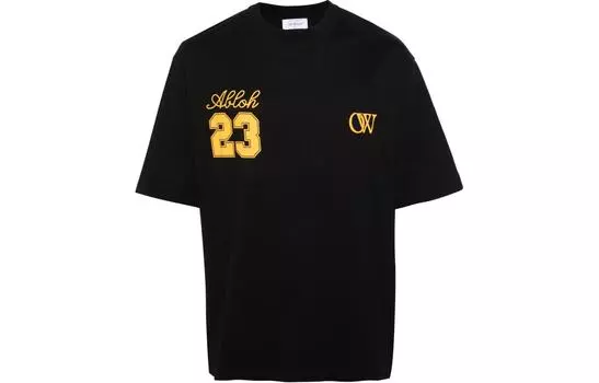 Футболка мужская Off-White Skate Logo-print, черный