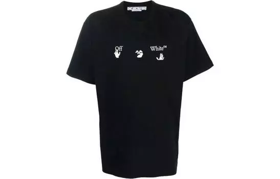 Футболка мужская Off-White Off-print, черный