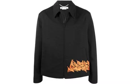 Куртка мужская Off-White Neen Harrington, черный