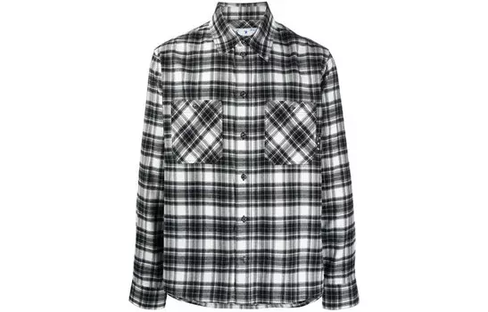 OFF-WHITE Мужская рубашка, Черный